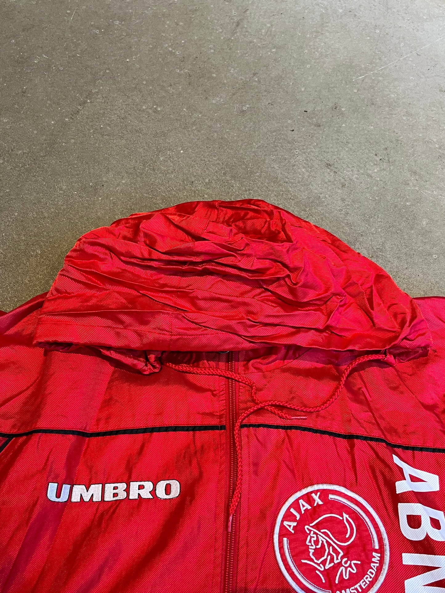 Umbro Ajax Jacket 1997 Red L