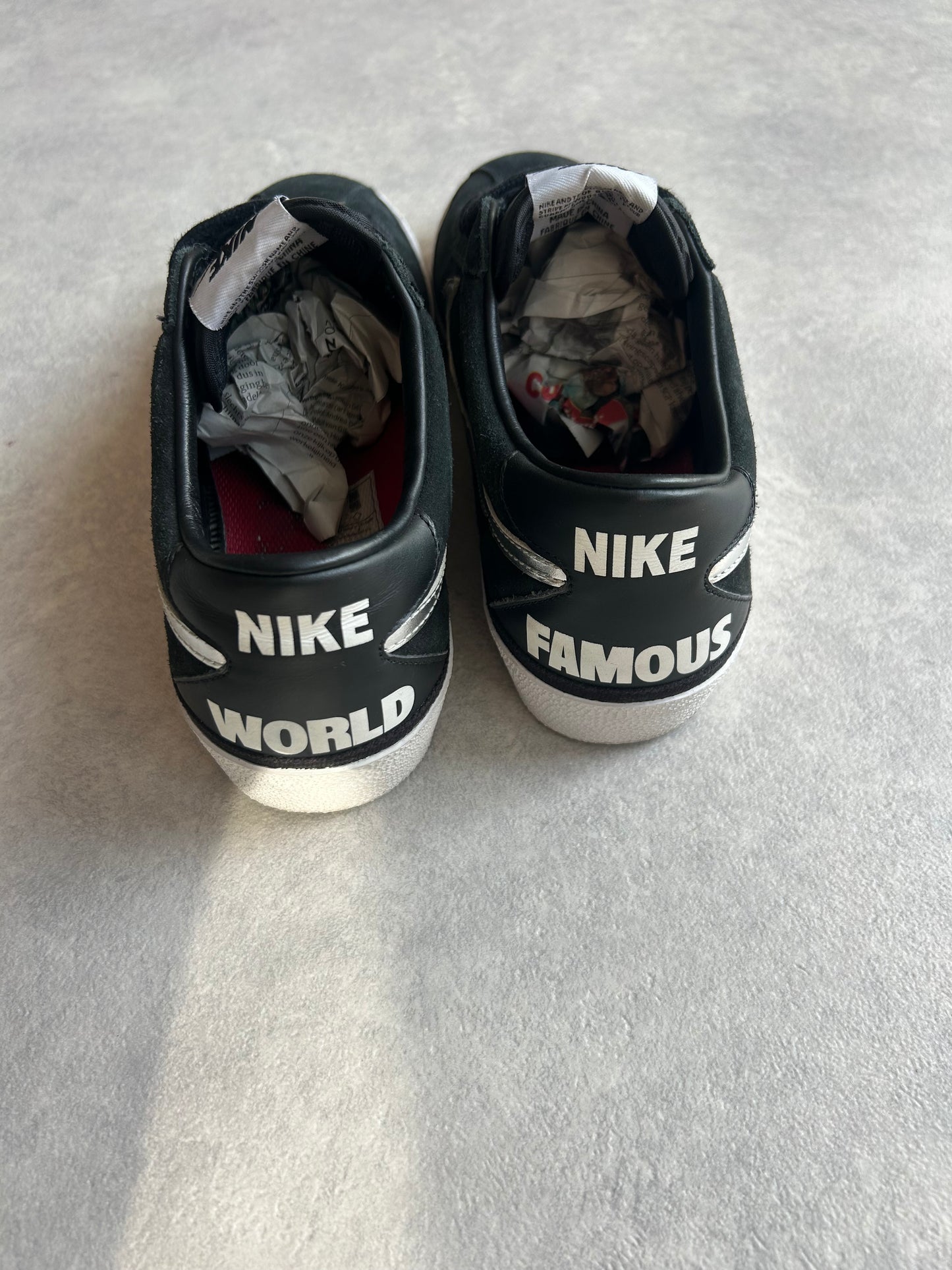 Nike SB Zoom X Supreme Zwart 44