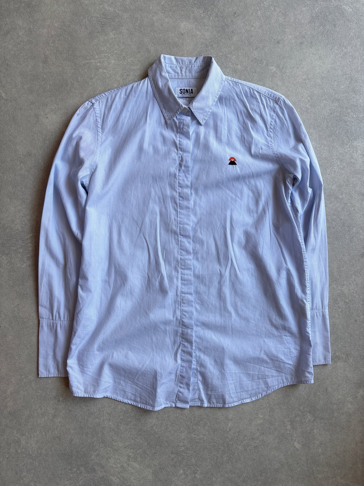 Sonia by Sonia Rykiel Striped Shirt Small