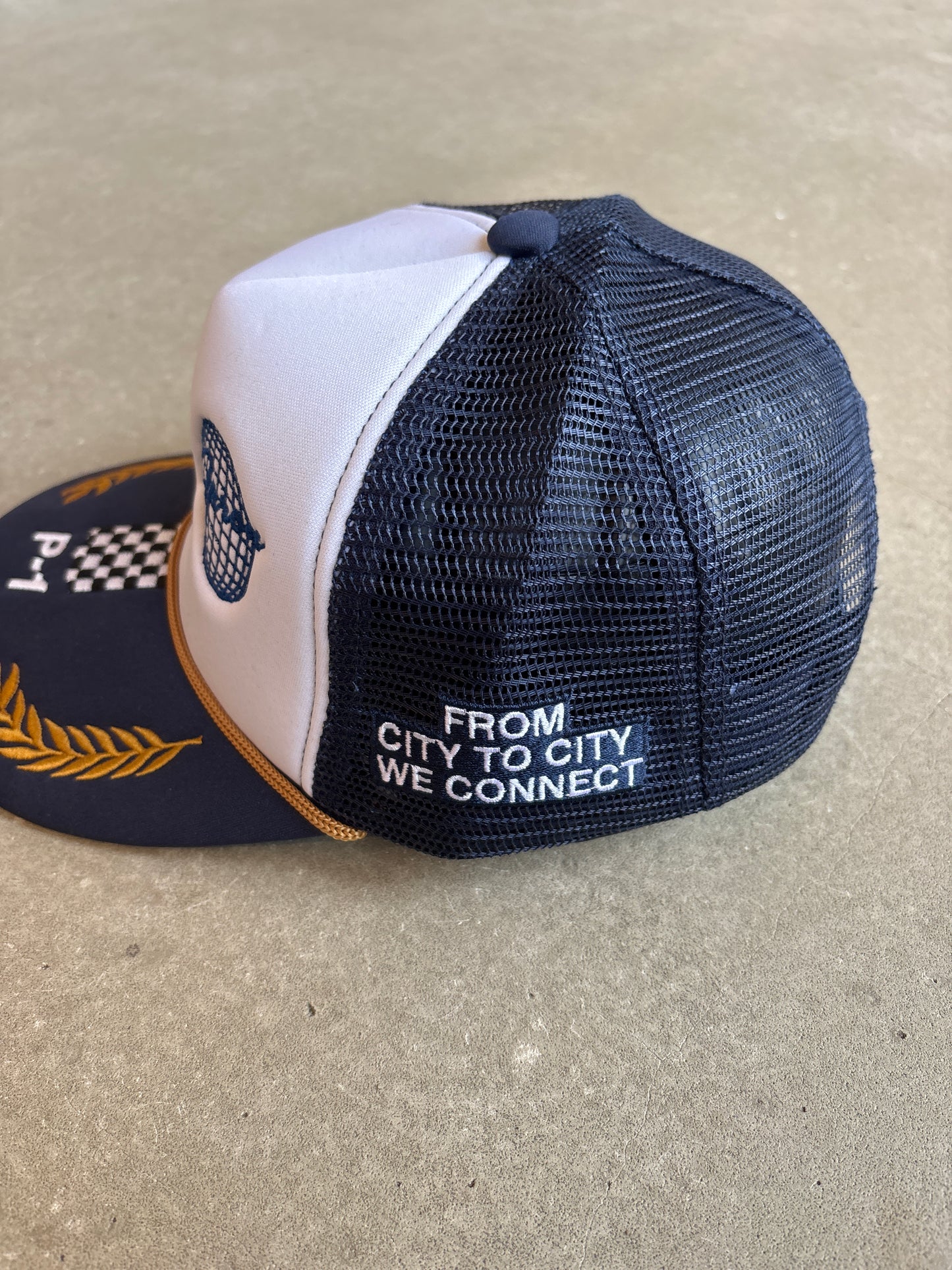 Patta x Apron Records Racing Cap Navy