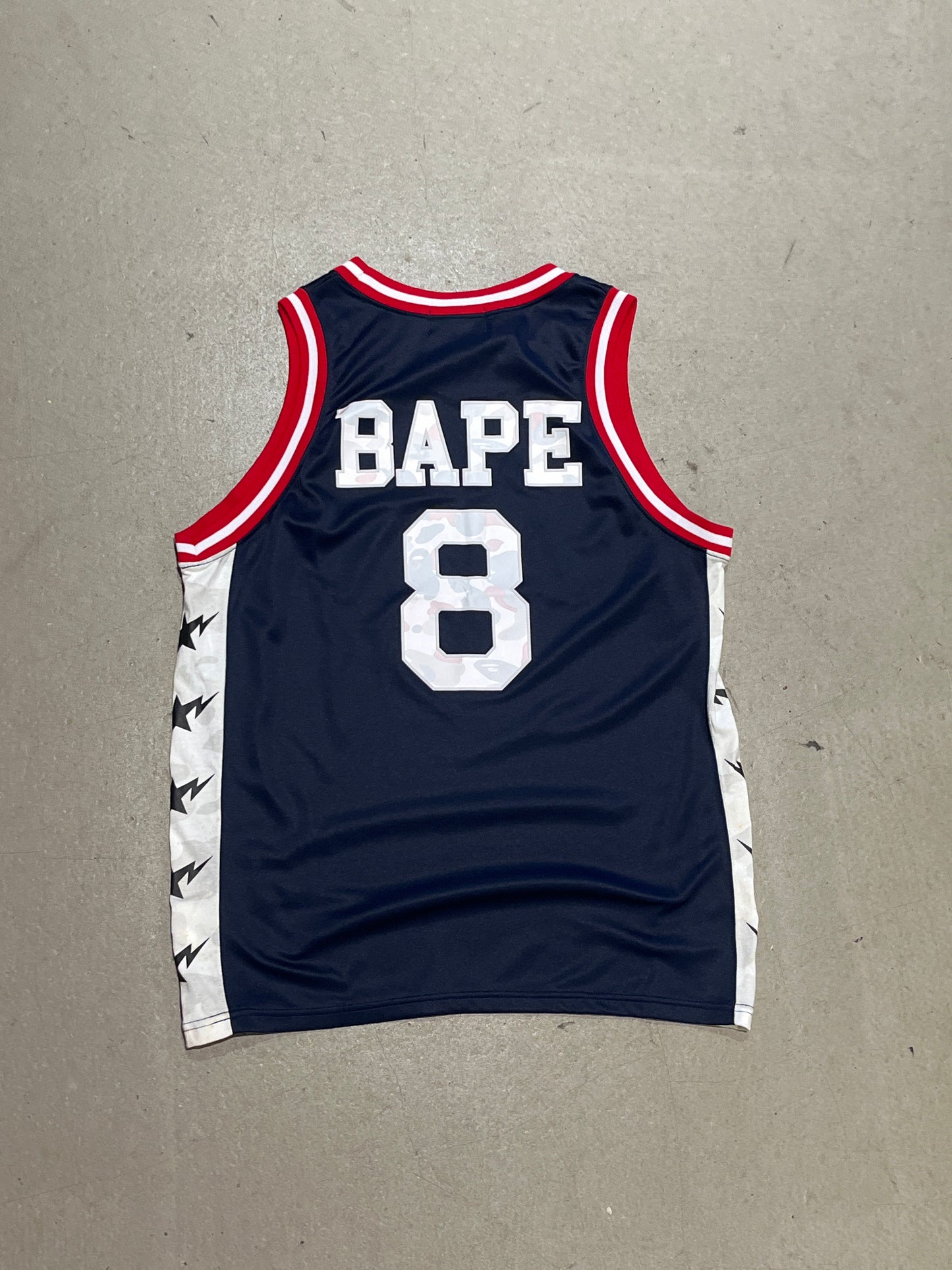 Bape Glow In The Dark Jersy Navy M