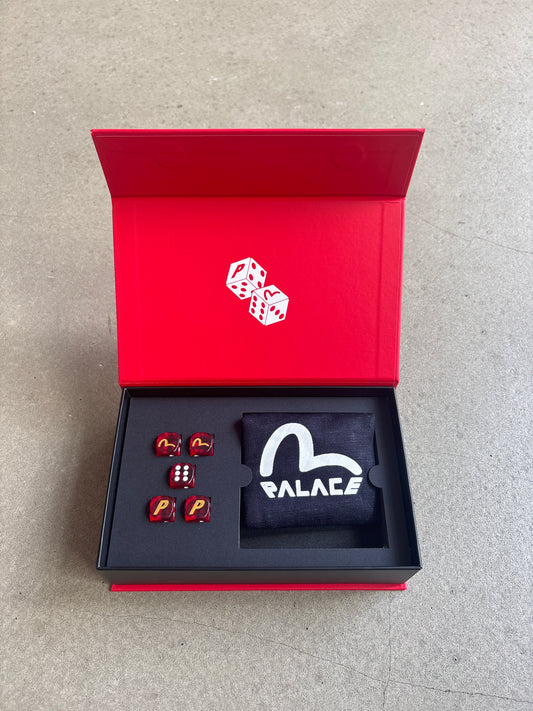 Palace x Evisu Dice Red