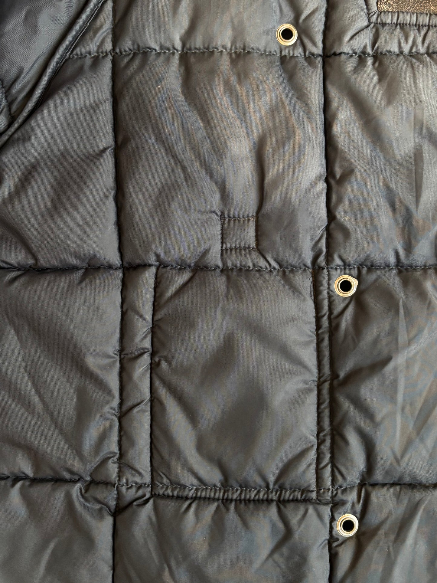 Stone Island Quilted Liner jacket Shearling Collar