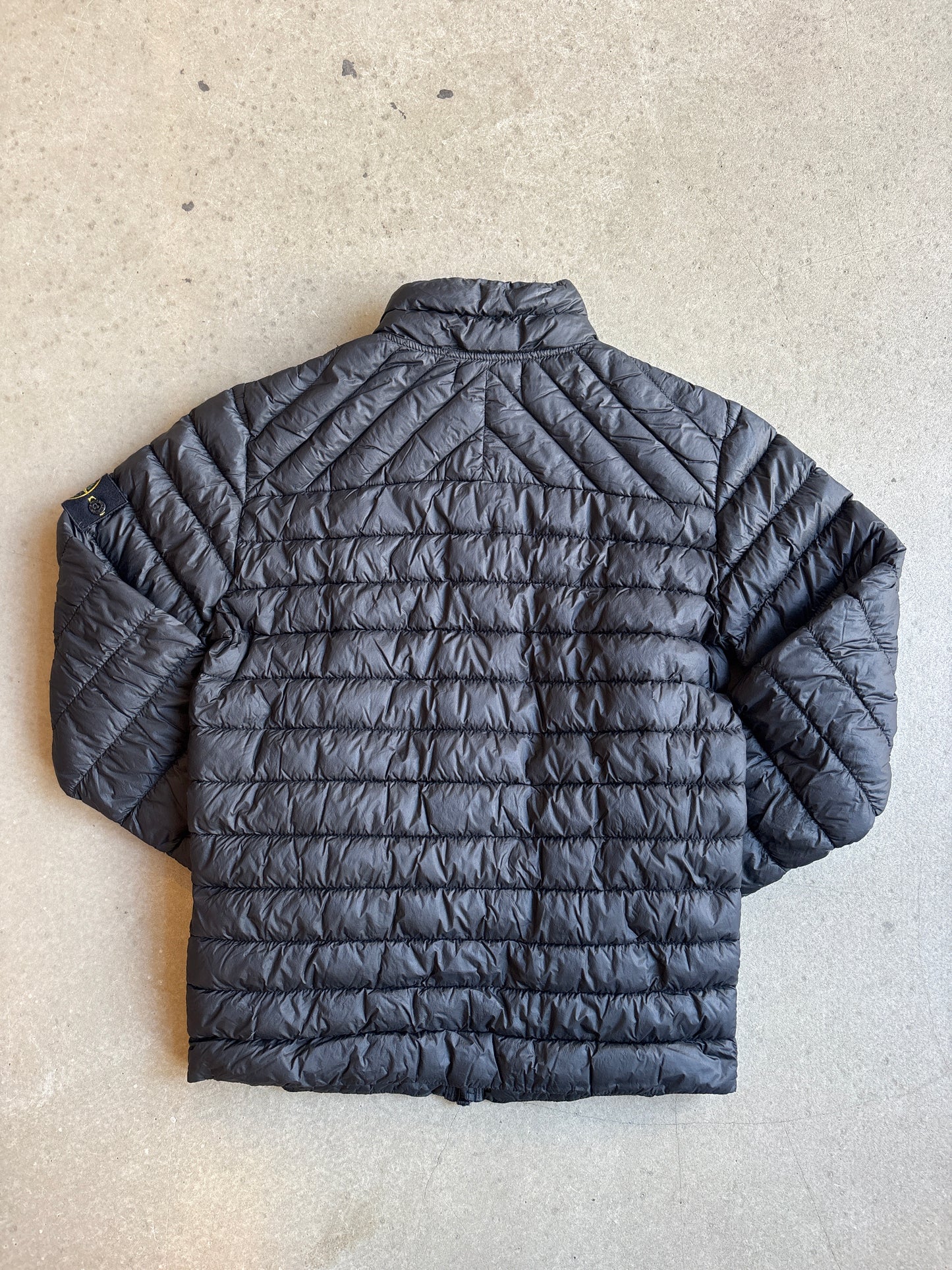 Stone Island Down Puffer Jacket Black Small