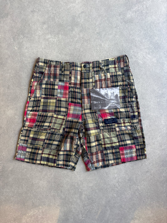 PALACE ENGINEERED GARMENTS PATCH WORK MADRAS SHORT MULTI
