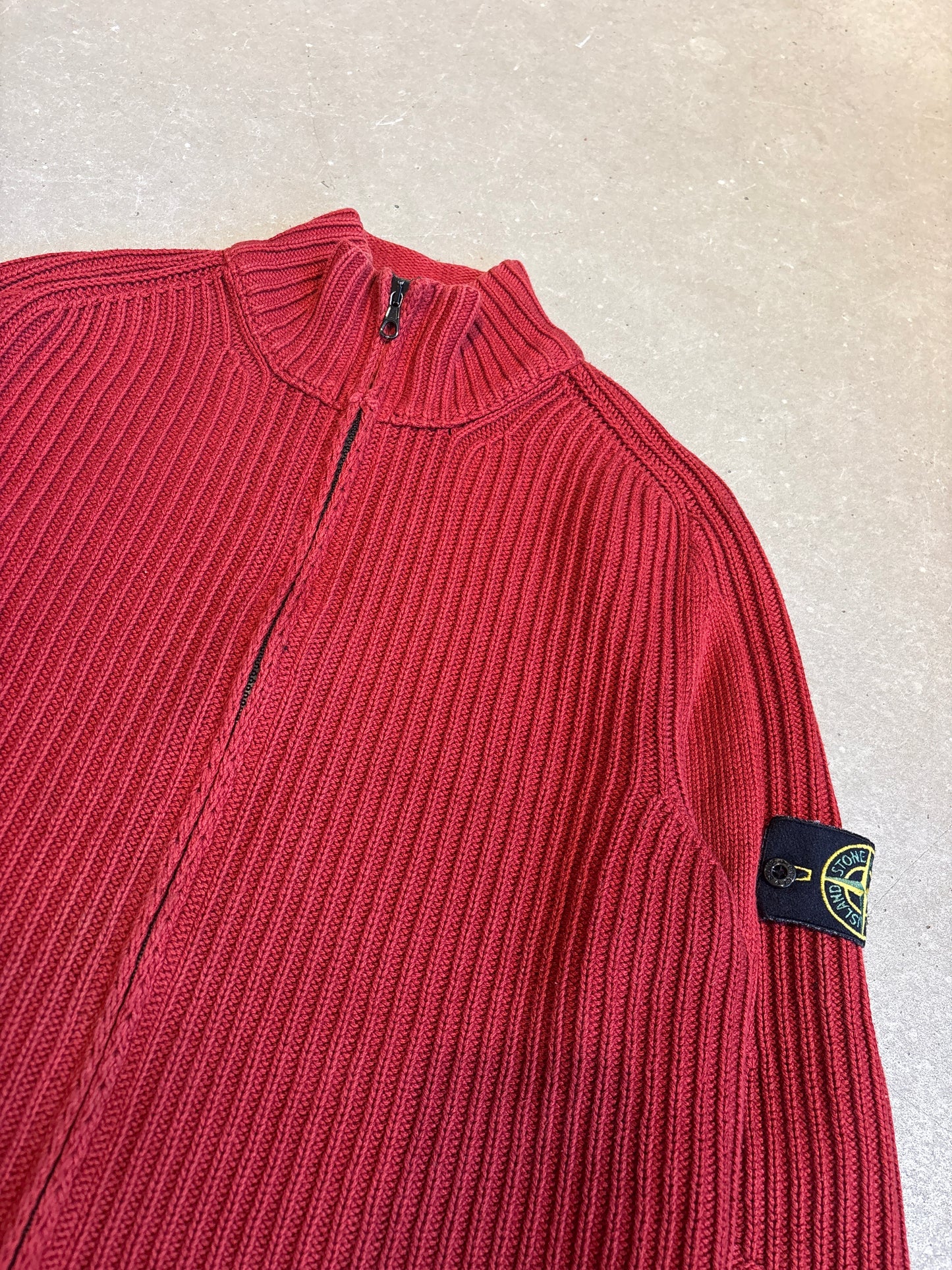 Stone Island Knit Red L