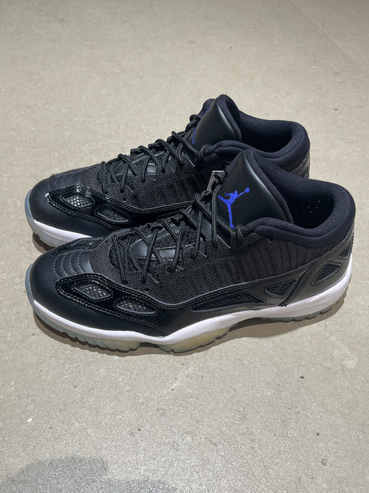 Jordan 11 Retro Low IE Space Jam Black 44