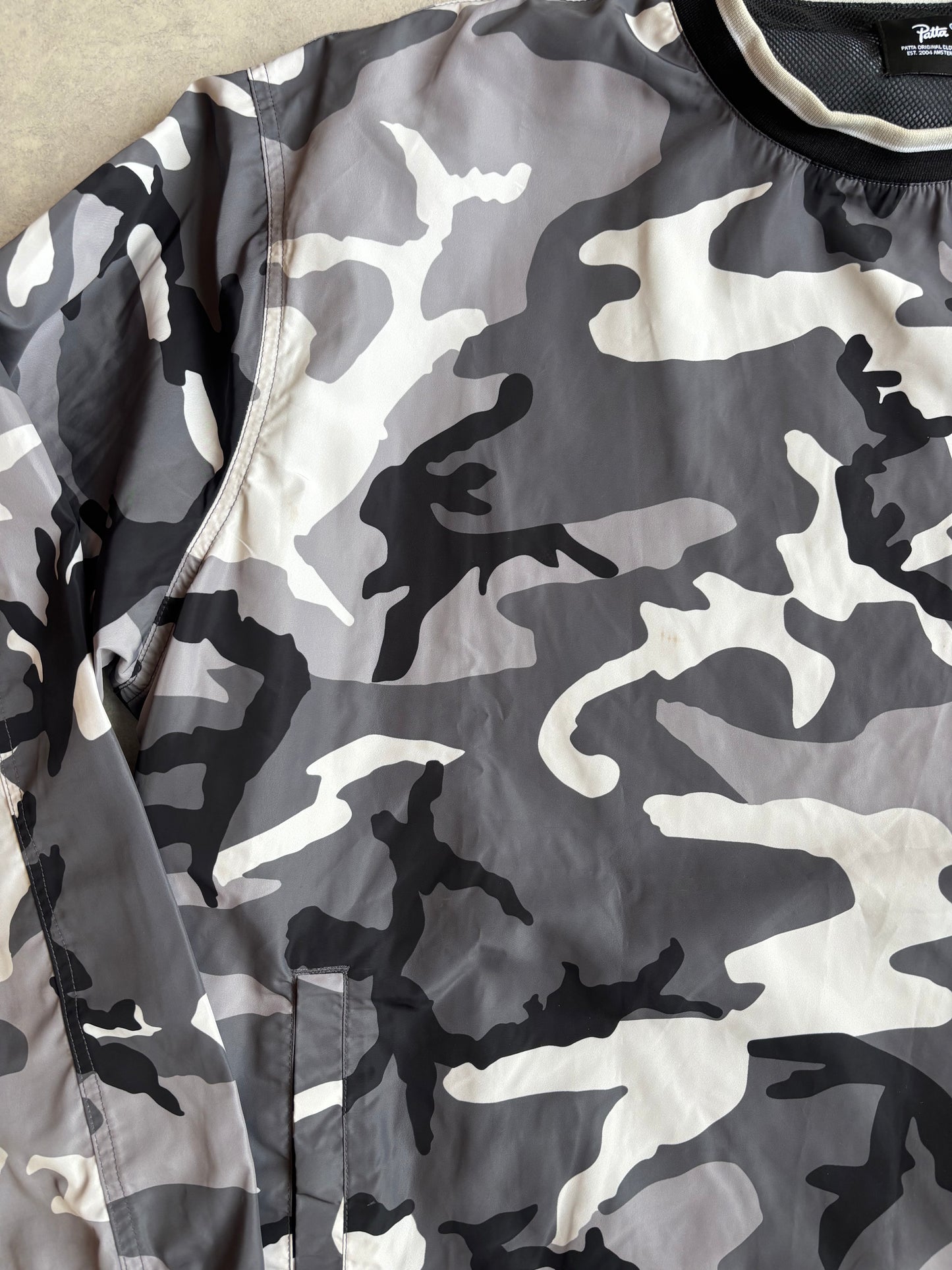 Patta Camo Windbreaker Sweater L