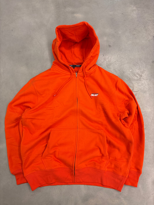 Palace Basically A Zip Hood Rouge  XL