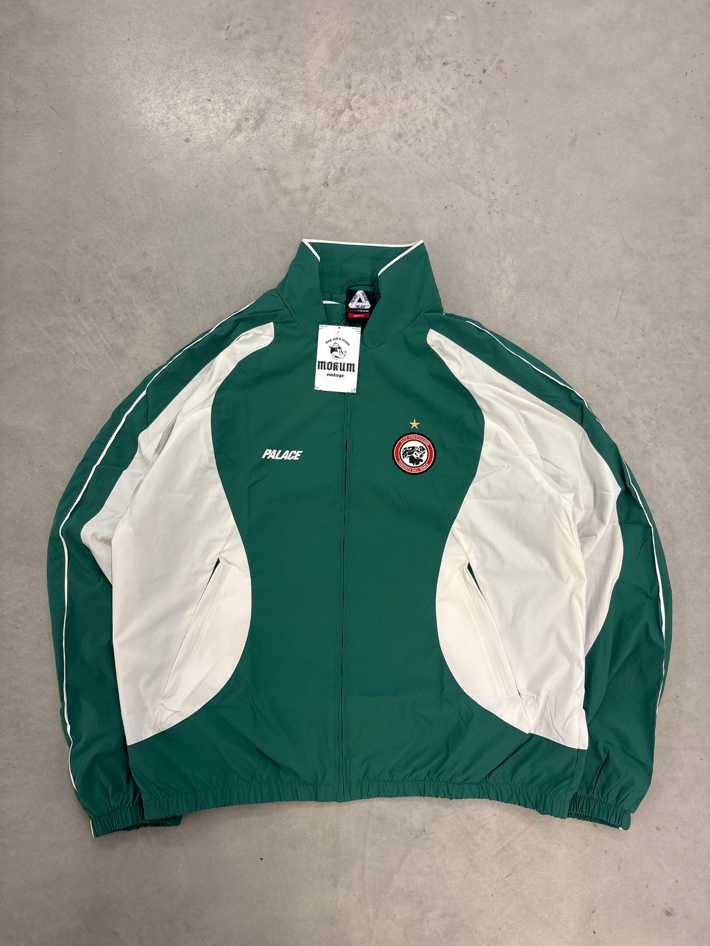 Palace Pro Team Palco Shell Jacket Green