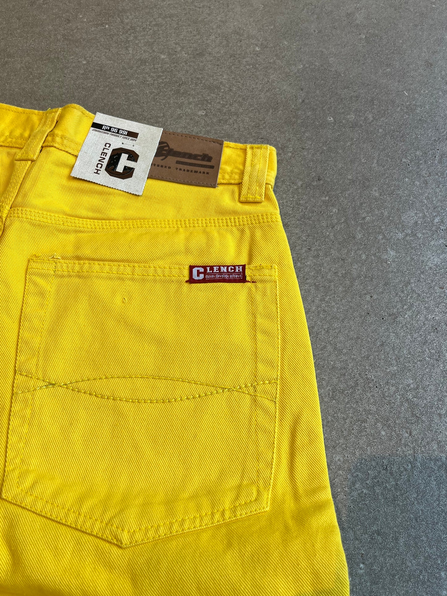 Clench Yellow Shorts