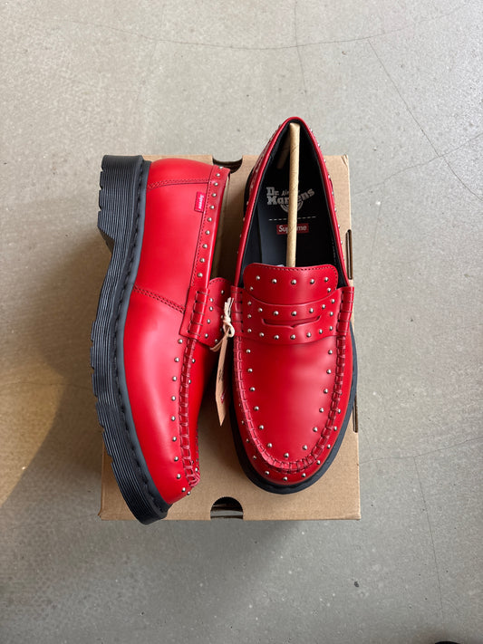 Supreme x Dr. Martens Poppy Red Loafer EU44