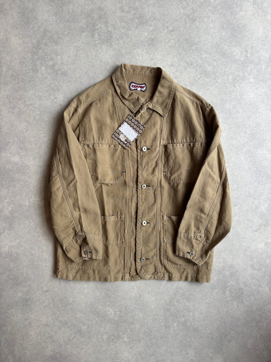 Cover Workwear Cotton Field Jacket Brown Deadstock 80's Medium