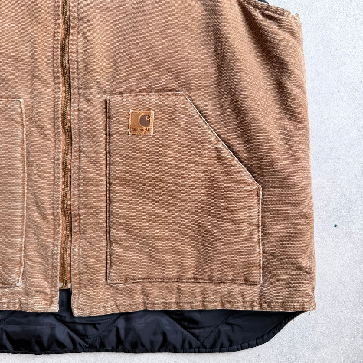Carhartt Bodywarmer Kaki/ Brown XL