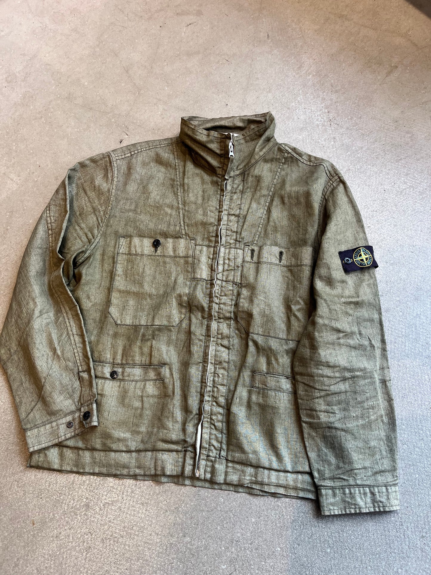 Vintage Stone Island Wax Tactical Jacket