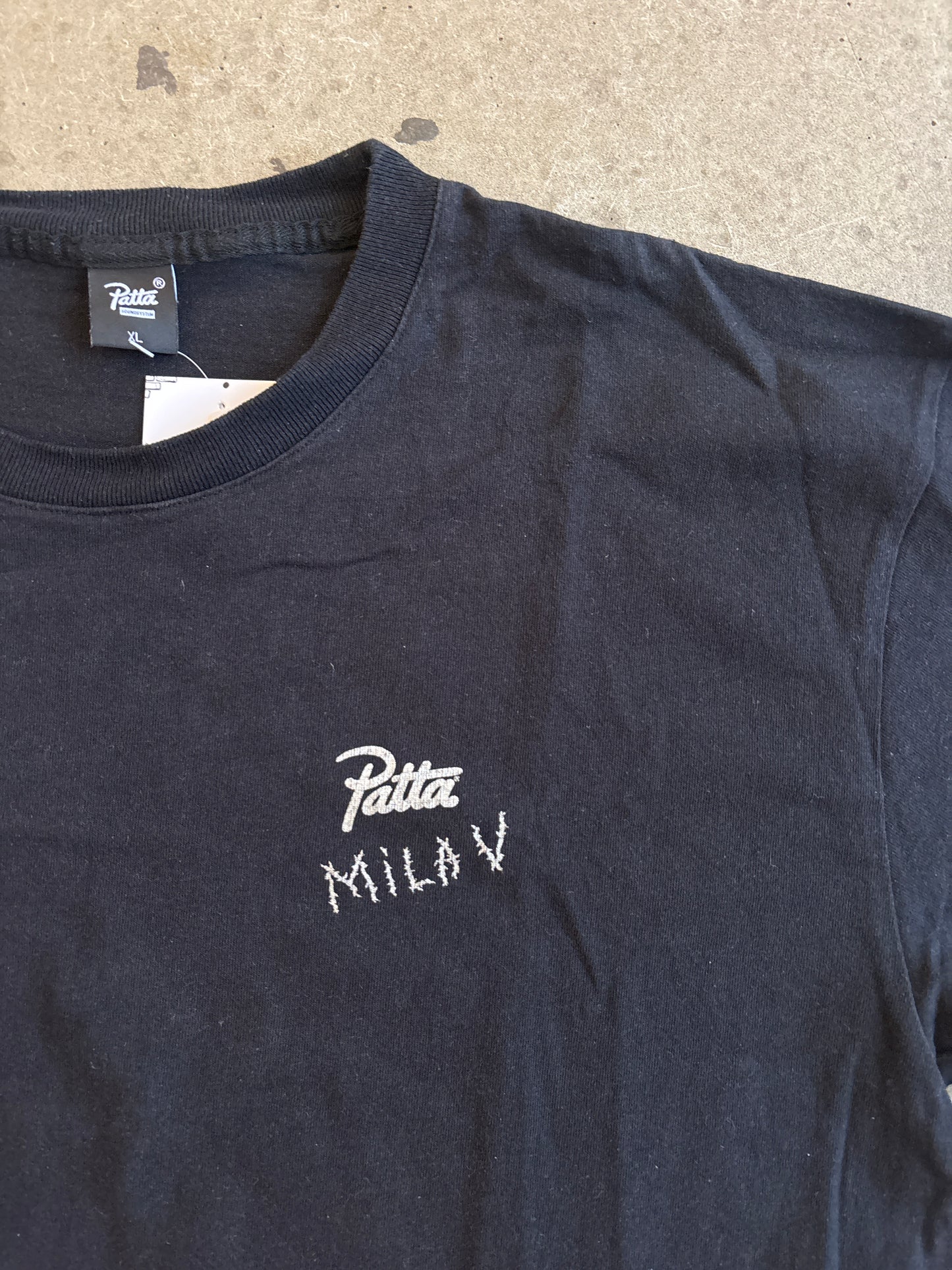 Patta Soundsystem x Mila V Cracks Tee Black XL