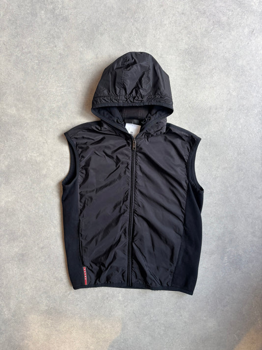 Prada Linea Rossa Bodywarmer Black XL