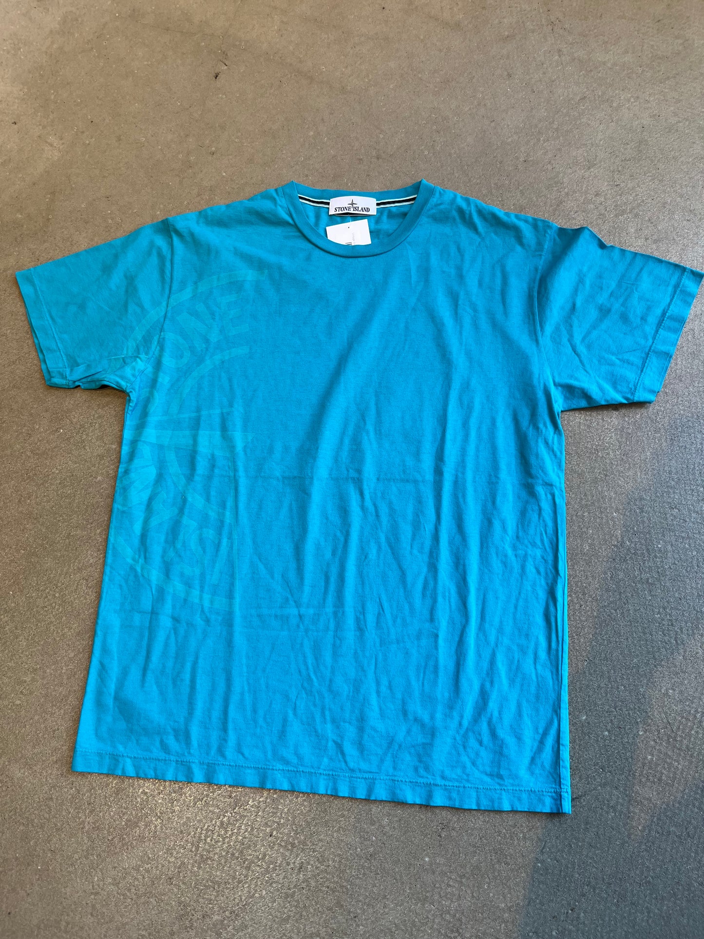 Vintage Stone Island Blue Tee XXL