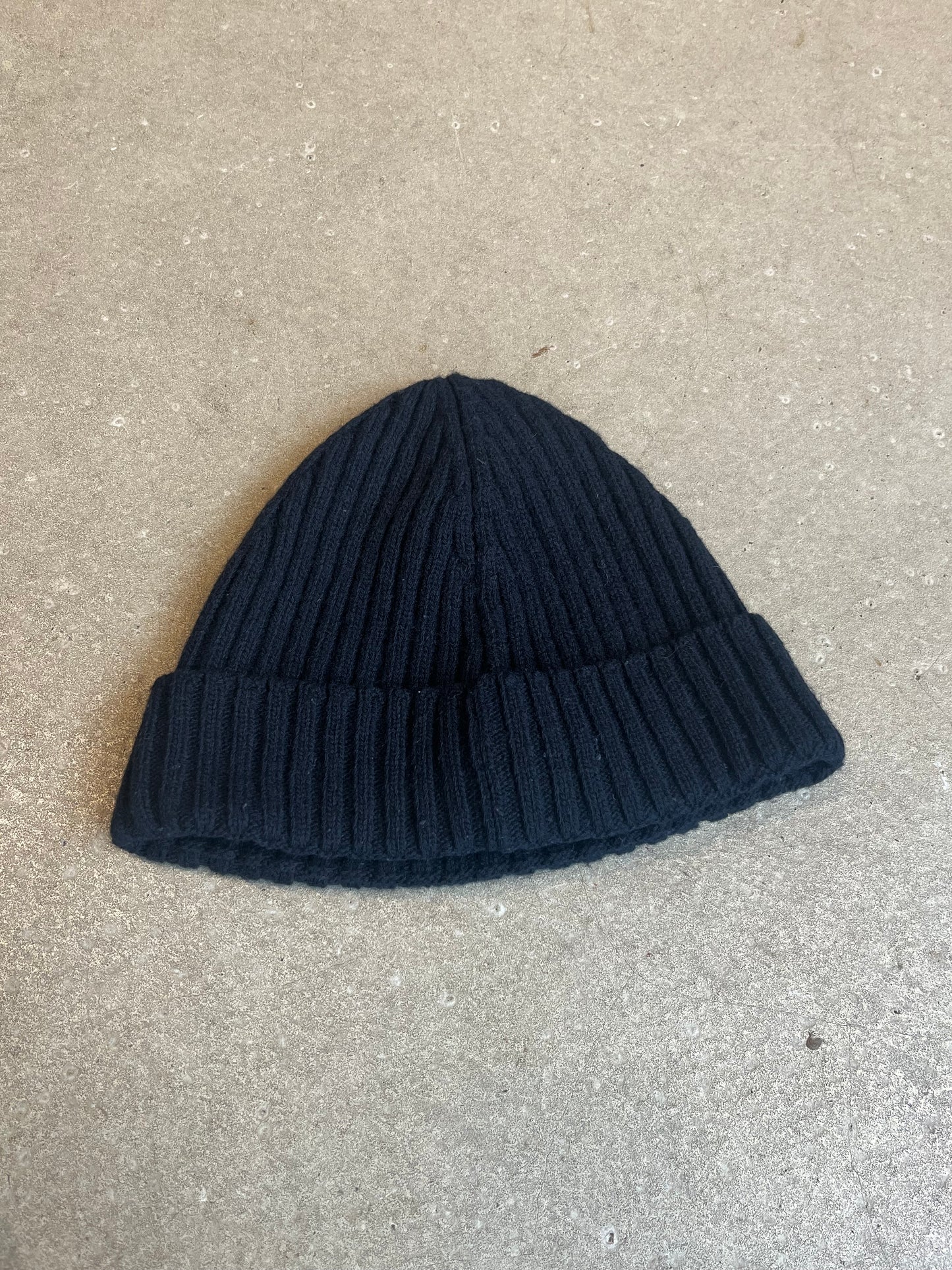 Vintage Stone Island Knitted Beanie Navy