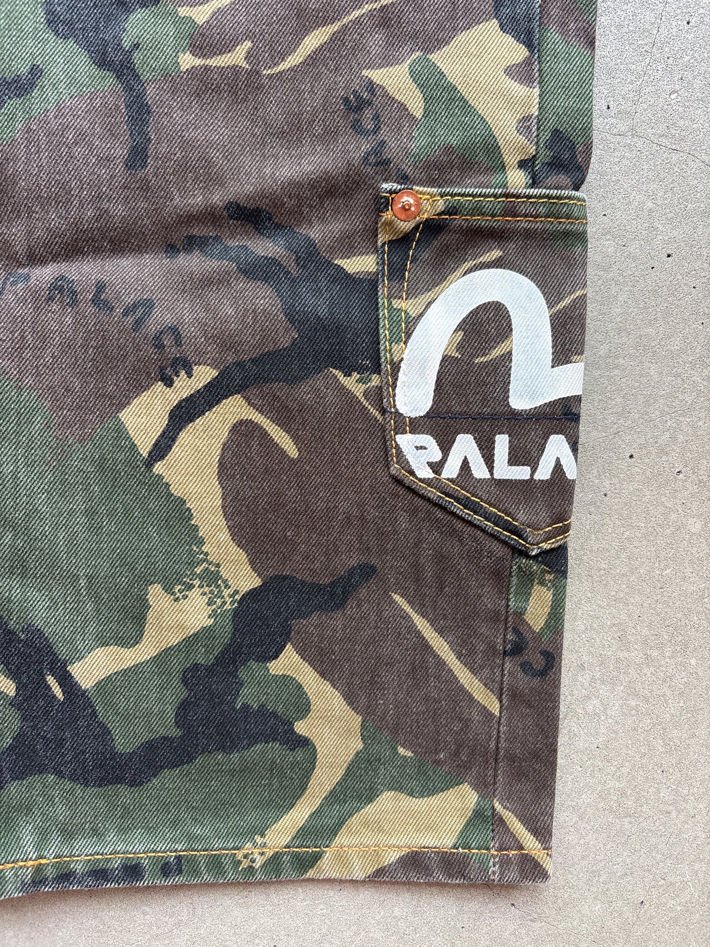 Palace x Evisu Denim Jean Camo