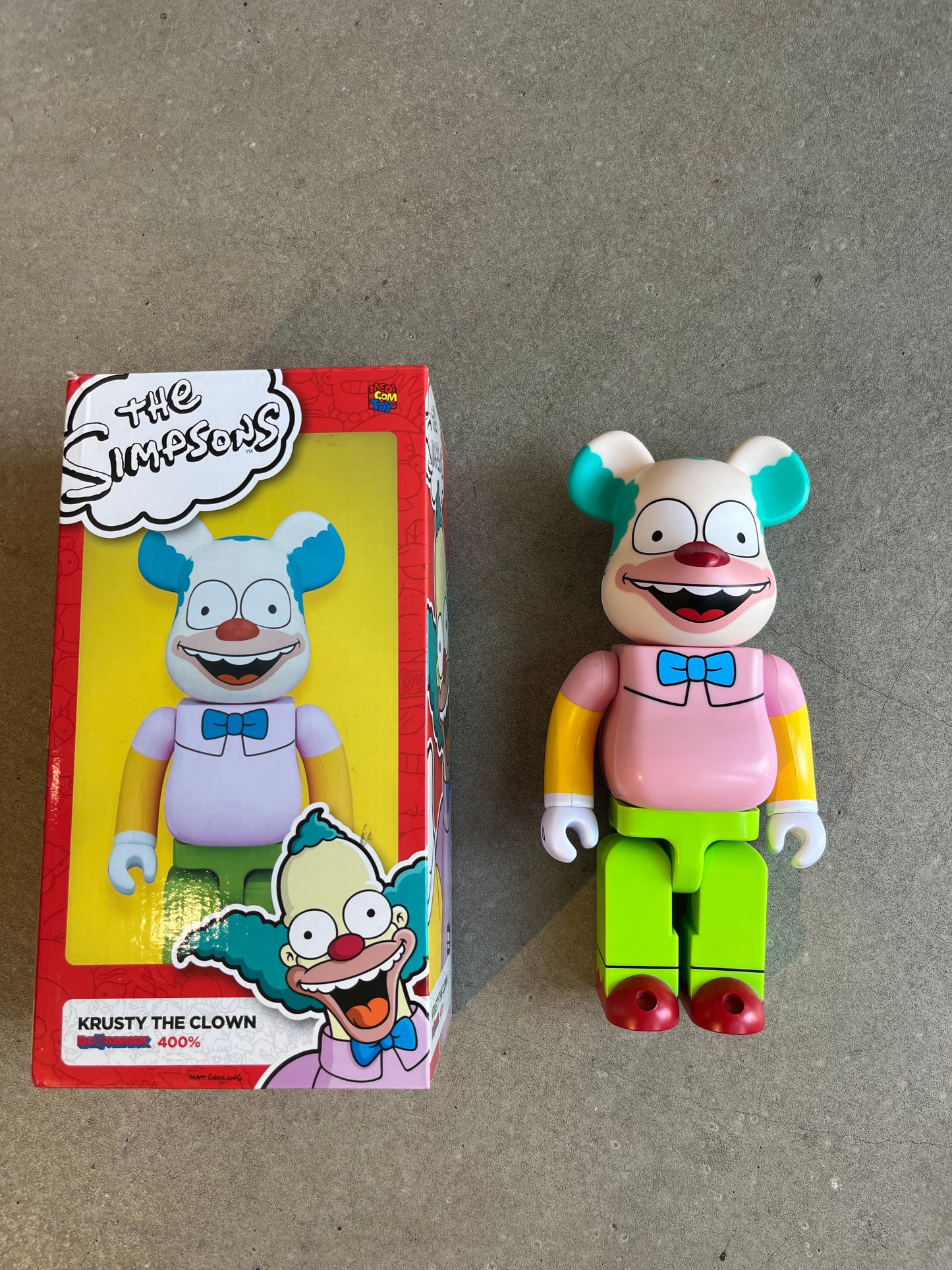 Bearbrick Krusty The Clown