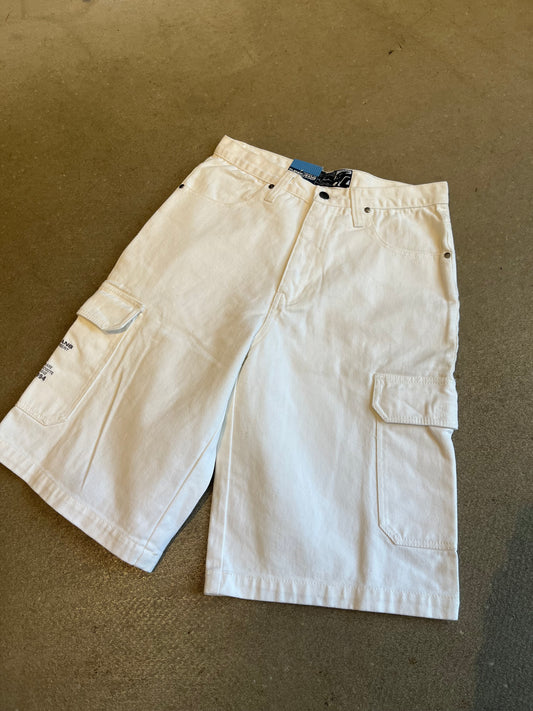 Clench White Shorts 2 - 34