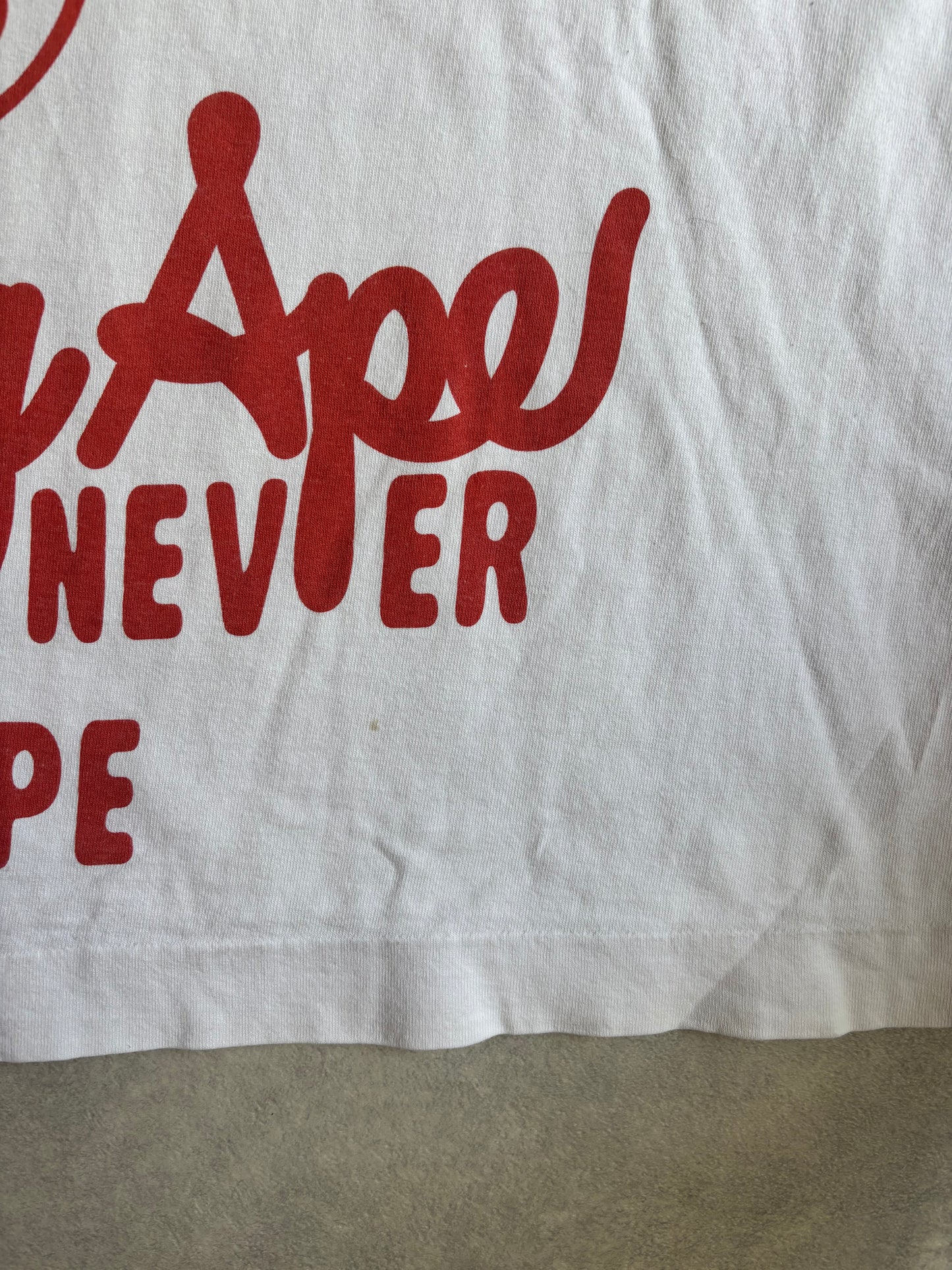 Bape "ASNKA" Tee White XL