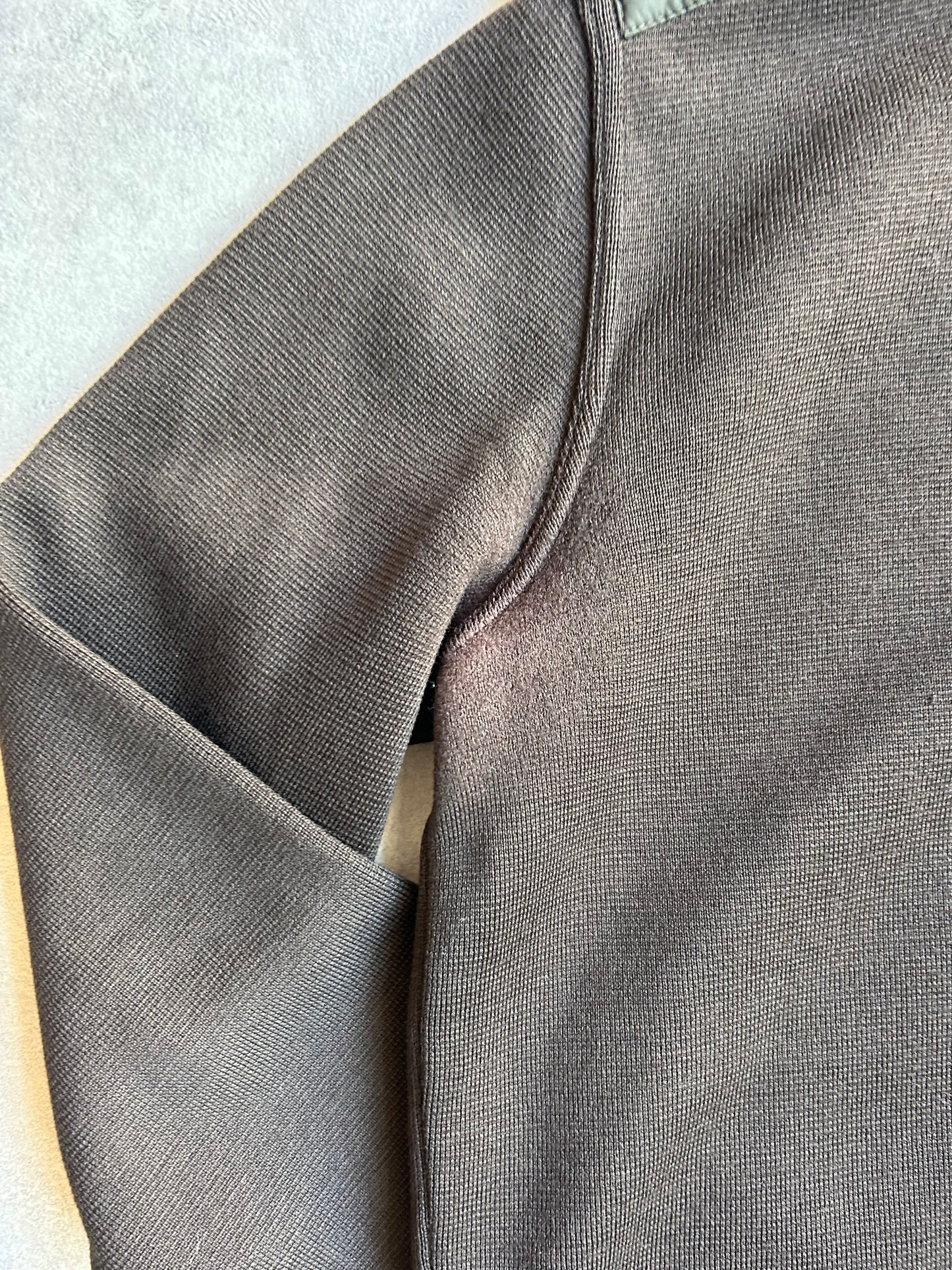 Prada Brown Nylon Hoodie Medium