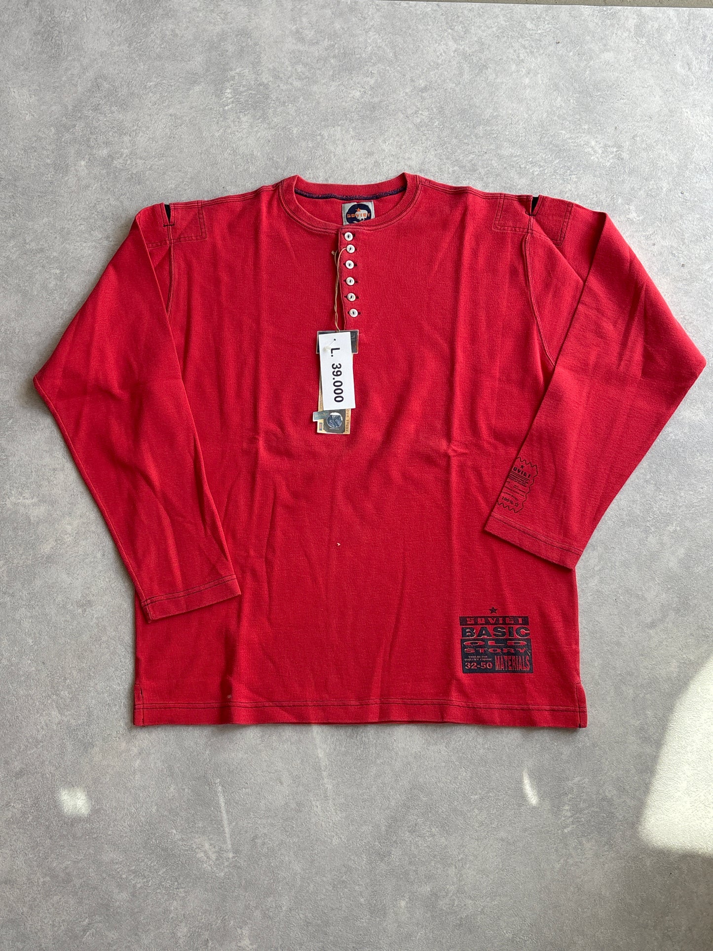 Soviet Button Up Sweater XL