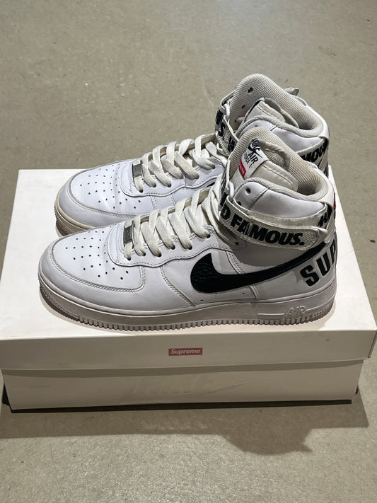 Nike Air force High Supreme White Size 41