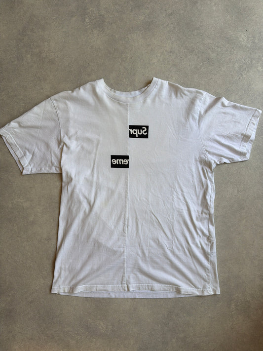 Supreme x Comme Des Garcon Split Box Tee XL