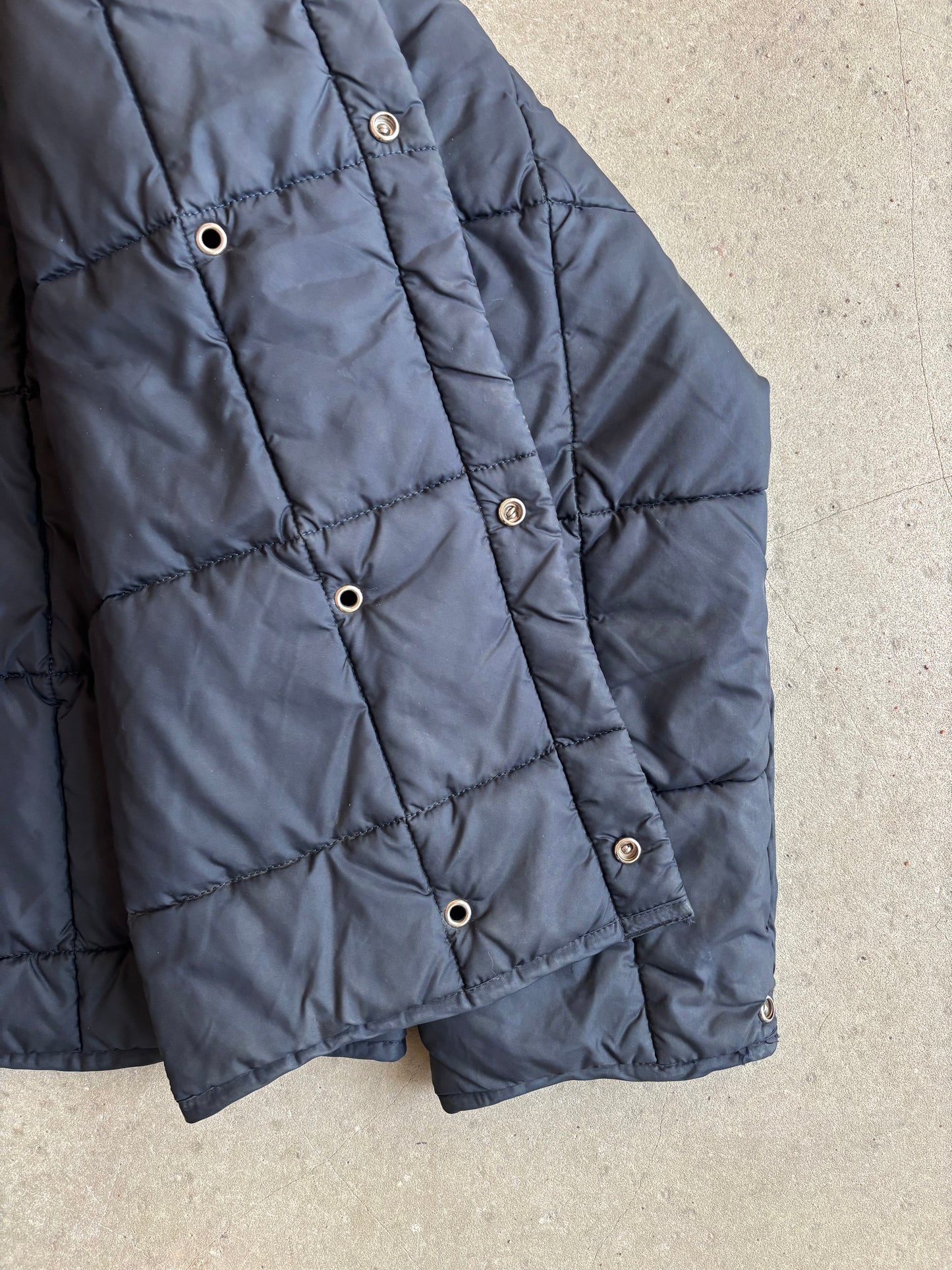 Stone Island Quilted Liner jacket Shearling Collar