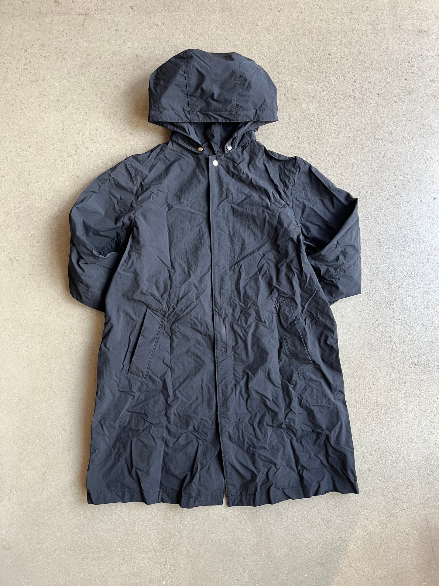 The North Face Fold Up Parka Jacket Black Large