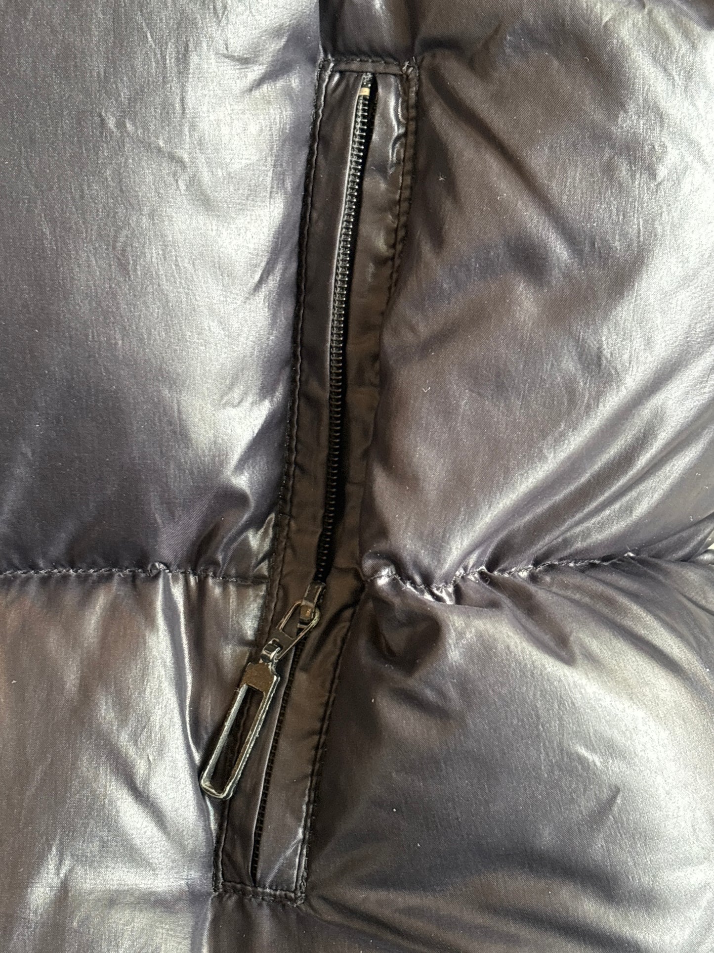 Vintage Moncler Puffer Jacket Black 14Y