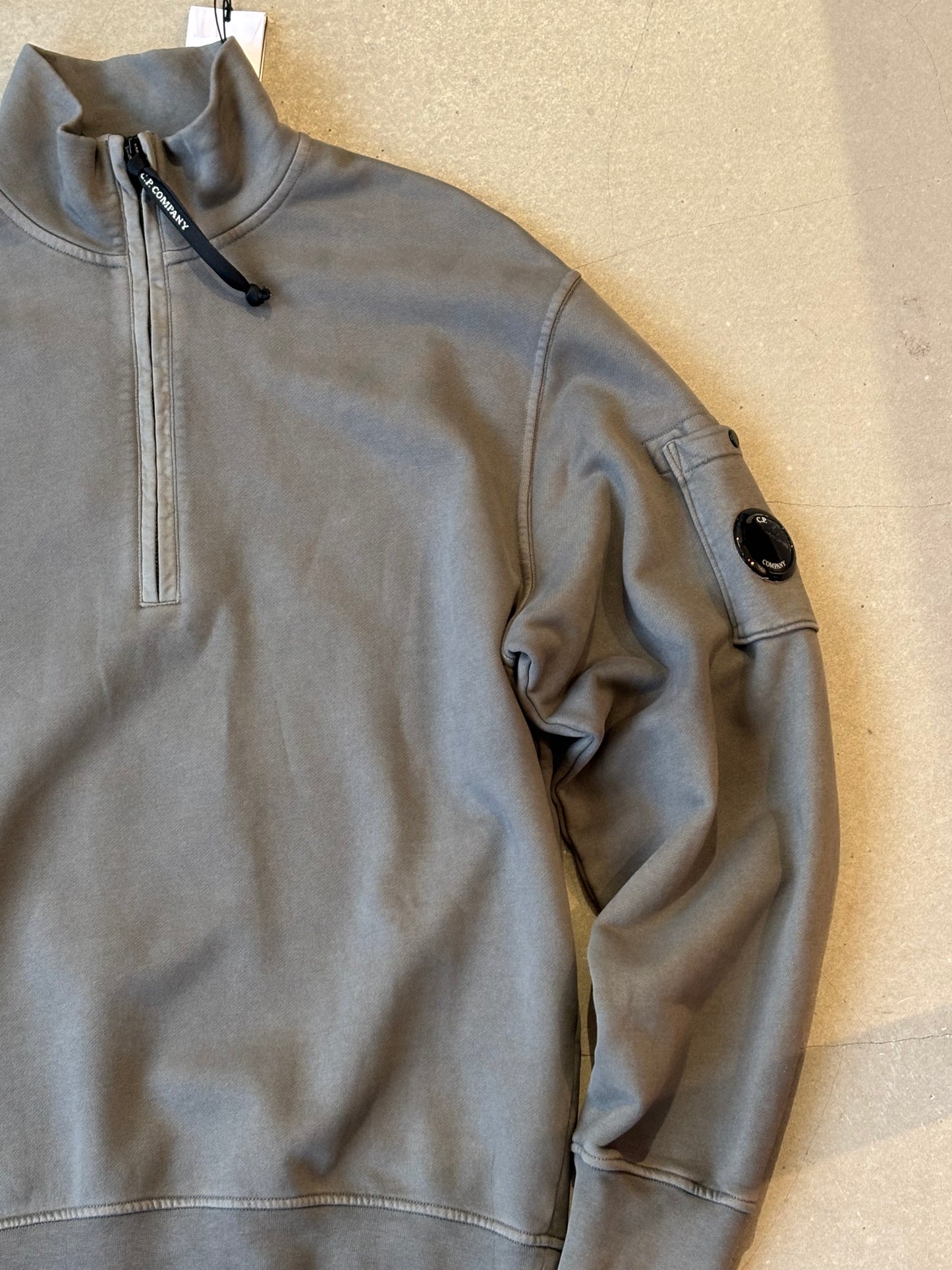 C.P Company Brushed Flee Sweater Collar