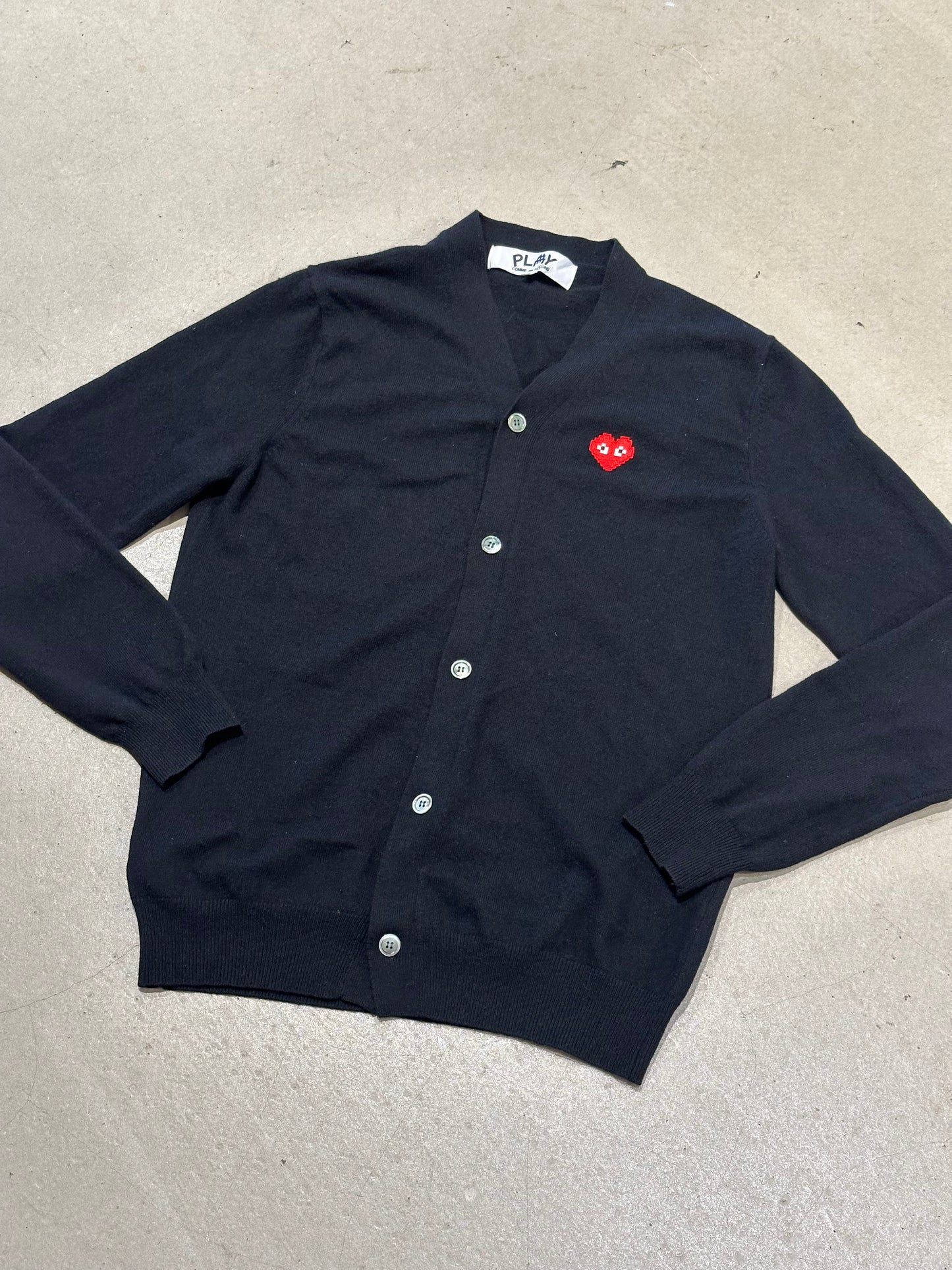 Comme Des Garçons Play Cardigan