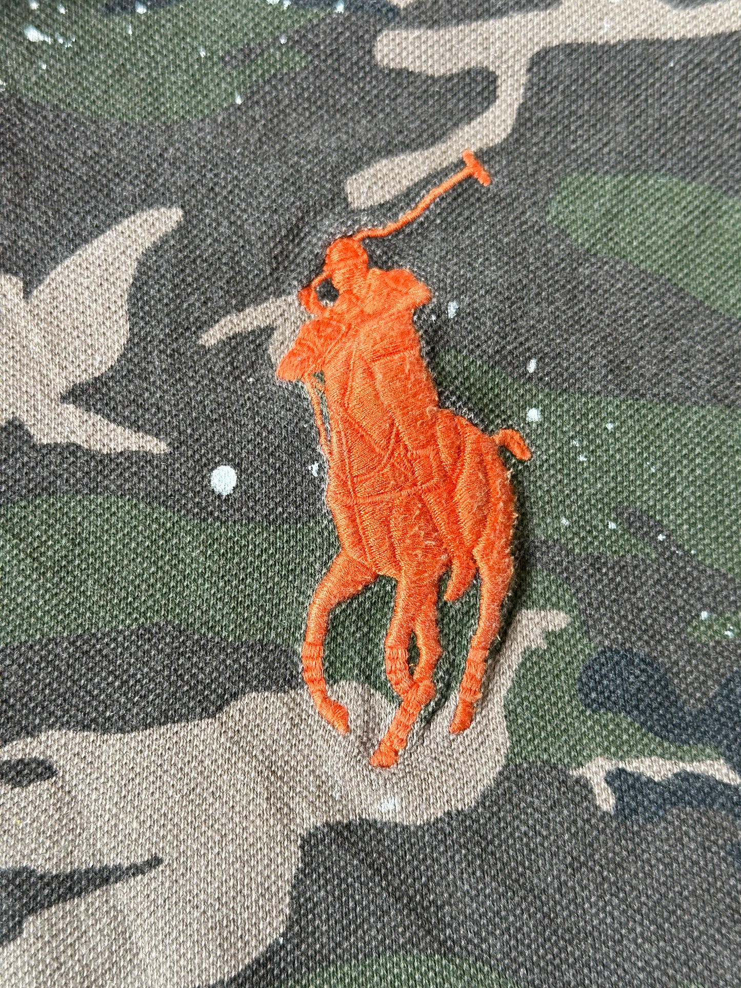 Polo Ralph Lauren Big Pony Paint Splatter Polo XL