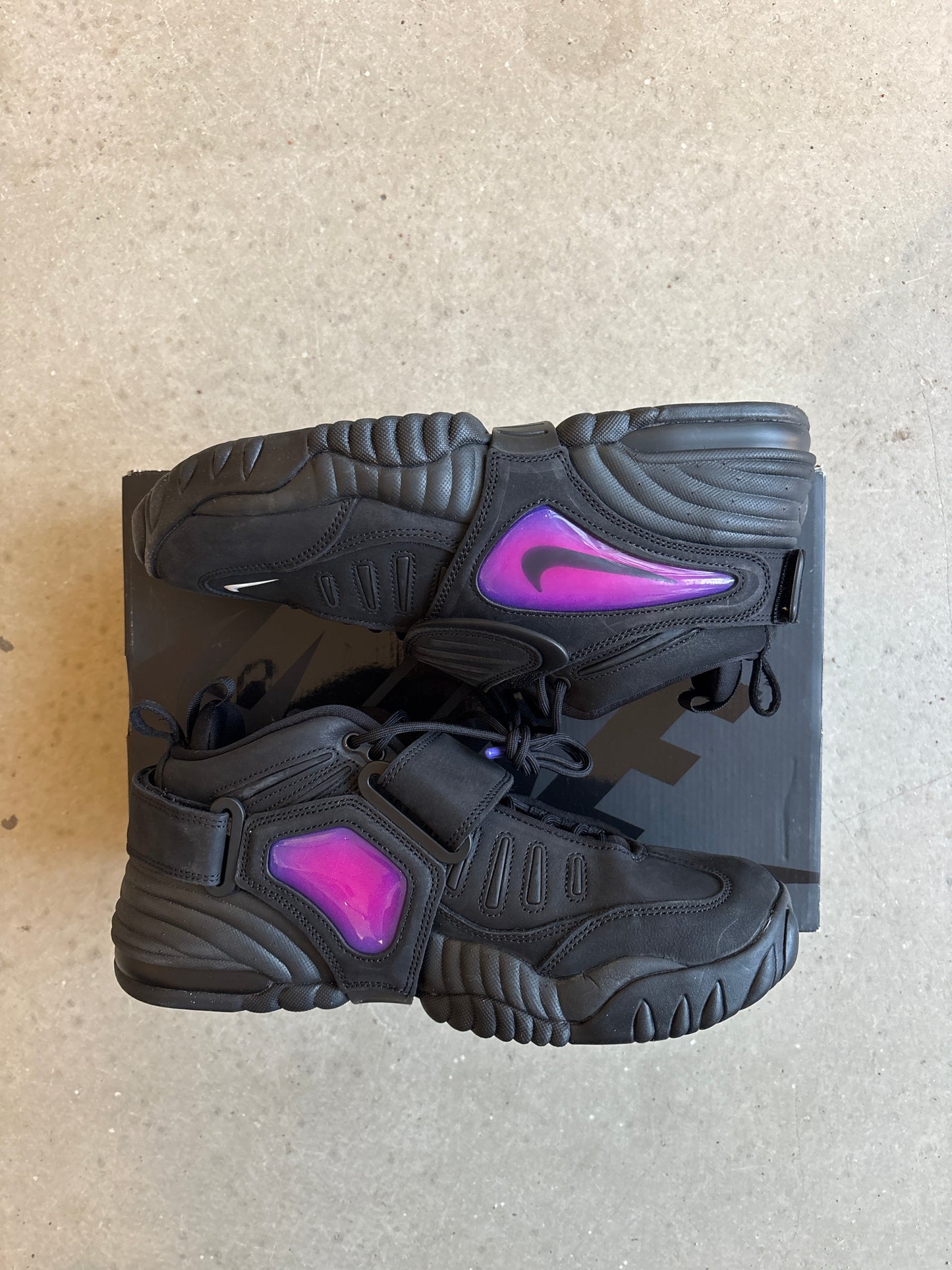 Nike Air Adjust Force 'Black Psychic Purple' AMBUSH size 43