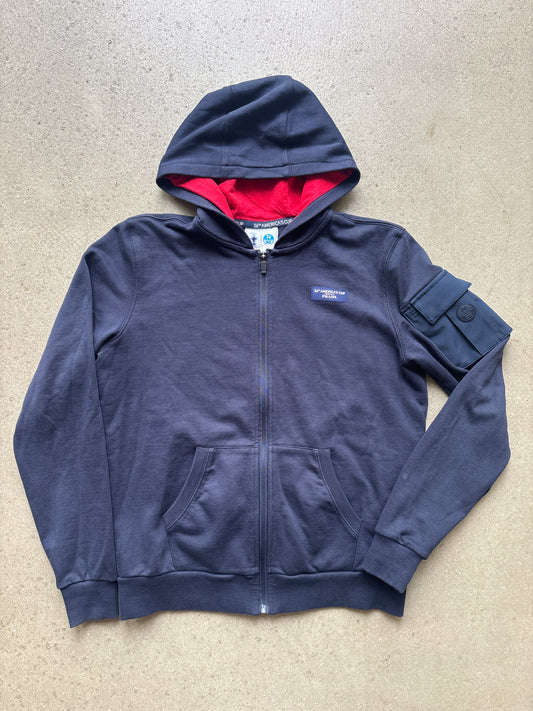 Prada x North Sails  36th America's Cup Hoodie Navy S