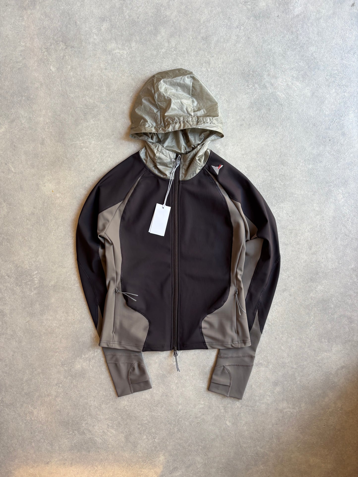 ROA Spine Stretch Hooded Dark Brown Medium