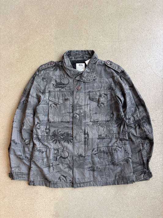 Stussy Dawn Patrol M65 Jacket 2010 'Black sheep' Medium