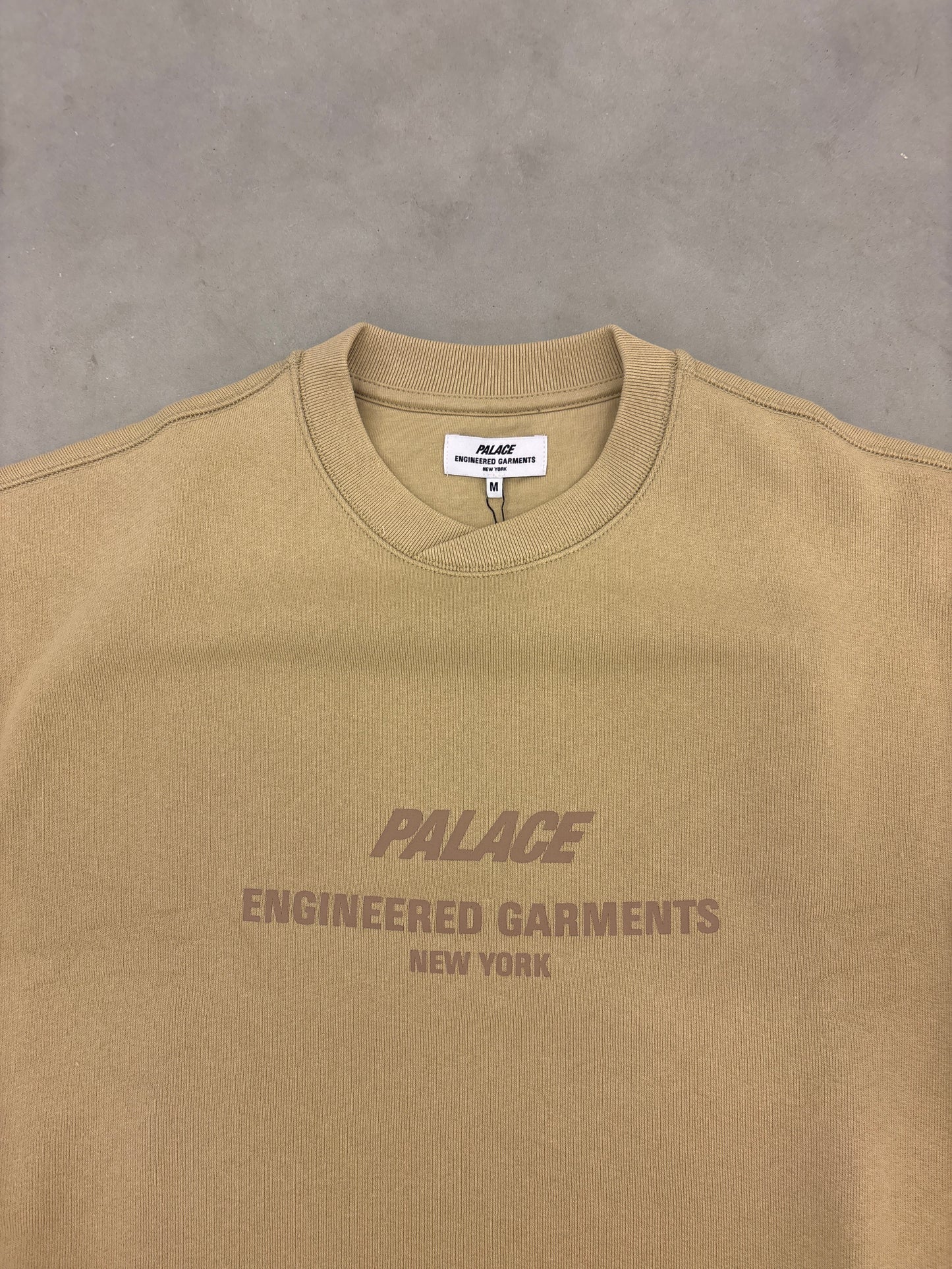Palace Engineered Garments Crew Stone