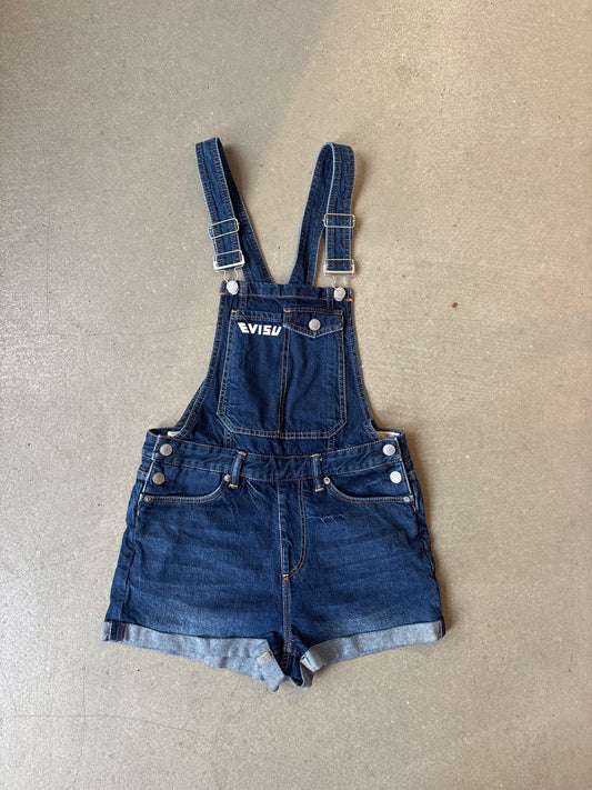 Evisu Denim Dungarees XS