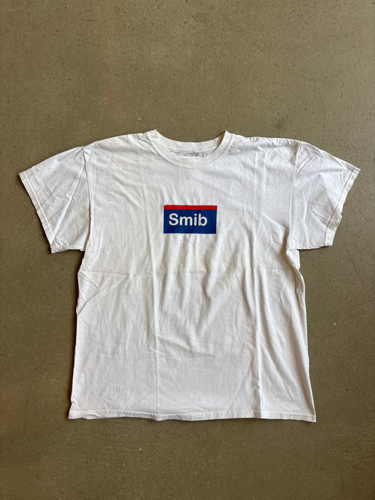 Smib Classic Logo Tee White L