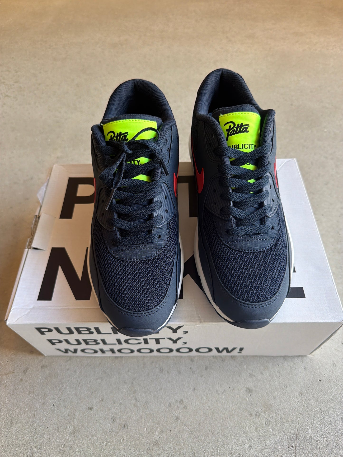 Nike x Patta Air Max 90/95 In The Dark 42,5