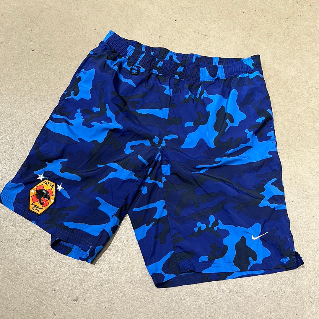 Patta Blue Camo Shorts M