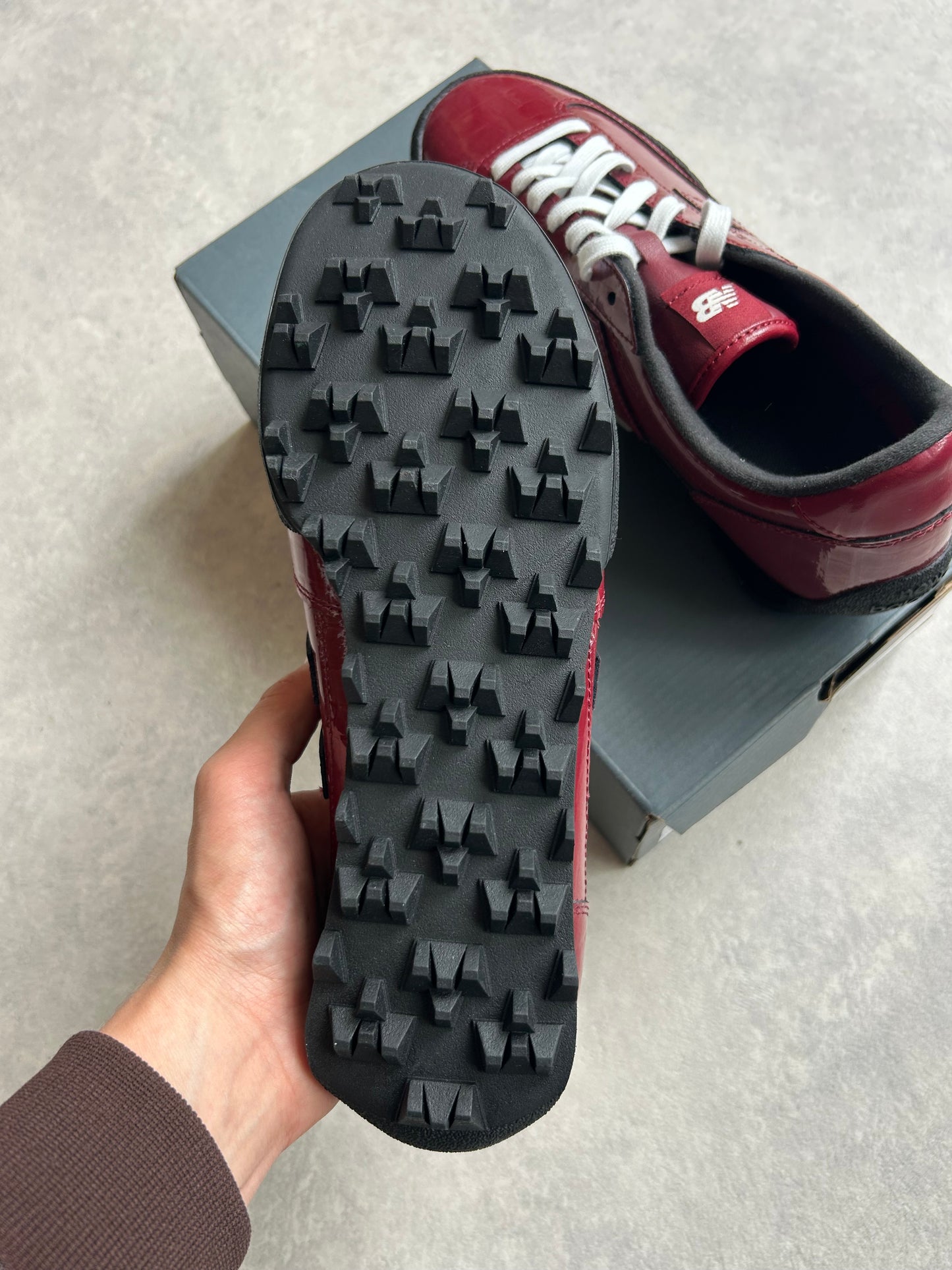 New Balance Gator Run Shadow Red Size 42.5