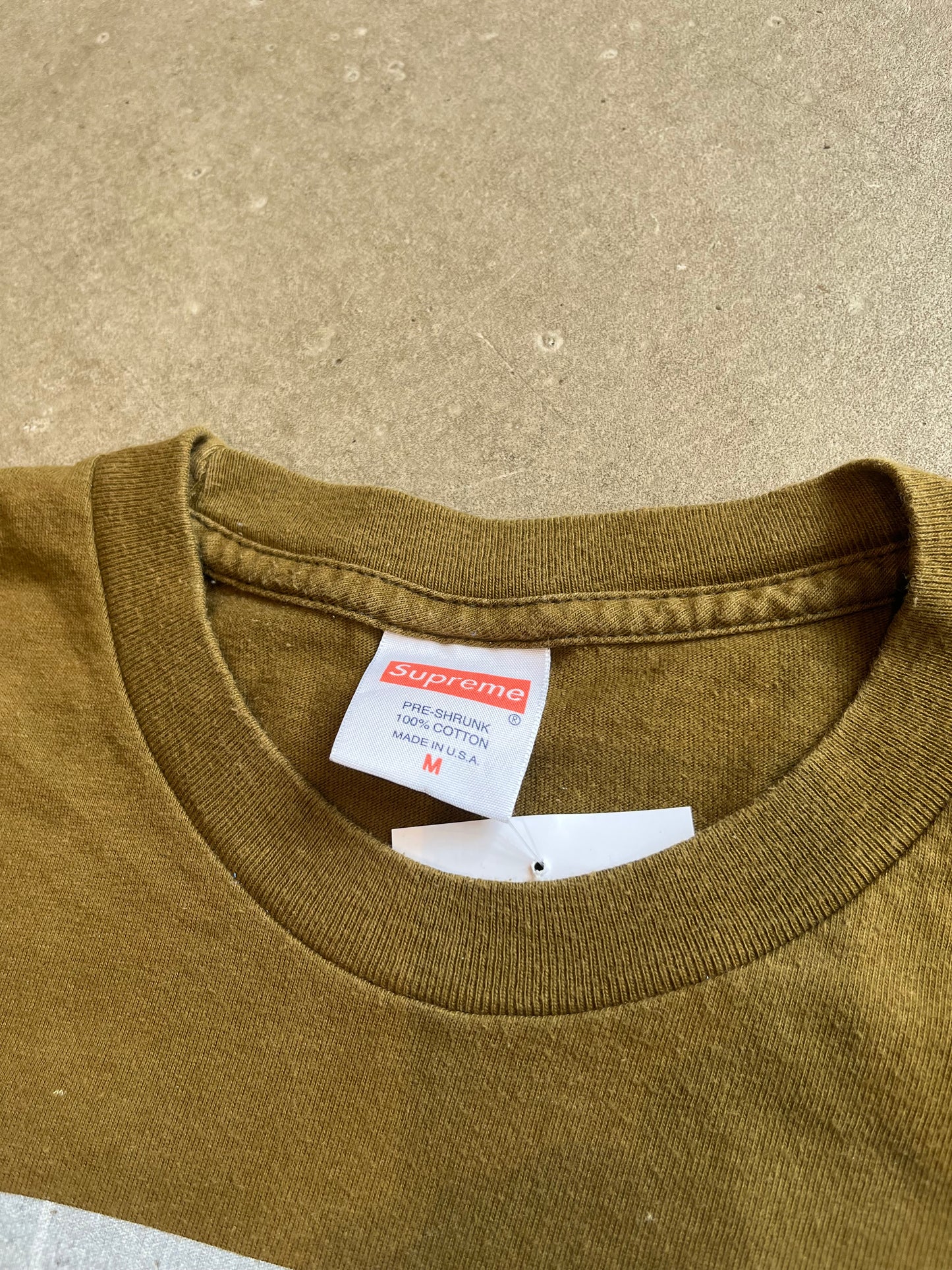 Supreme x Shane McGowan Tee Army Green M 2013