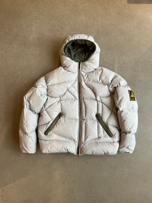Palace X Maharishi Temple Puffa Jacket Ice Large