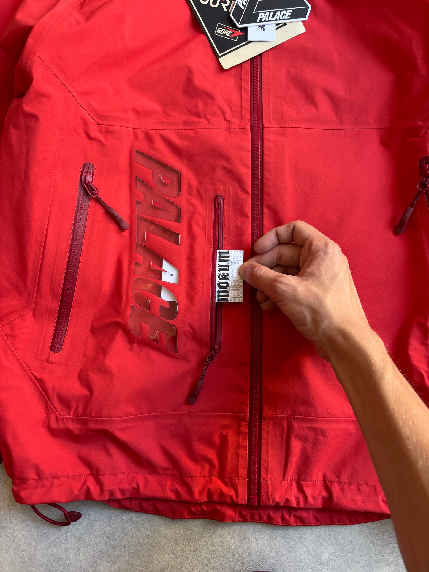 Palace Gore-Tex 3L Palex Jacket Flame S